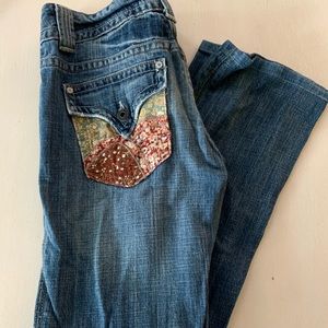 Miss Me Jeans size 27 *hemmed